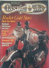 Classic Bike Magazine. Vintage