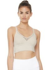 Alo Yoga Sneak Long Bra - Bone