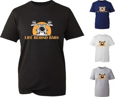 Biker T-Shirt Life Behind Bars